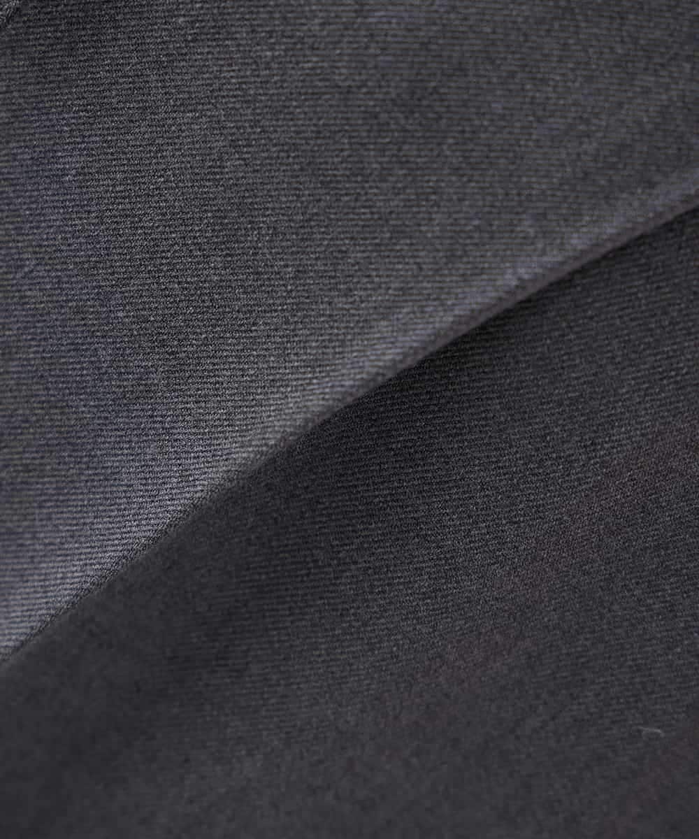 K2LBD30054 a.v.v(アー・ヴェ・ヴェ) 【WEB限定】裏起毛ウエストハトメドロストワイドパンツ ネイビー