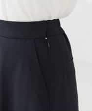 K2LBG38059 a.v.v(アー・ヴェ・ヴェ) 【洗える】裏起毛 フレア クロップド パンツ アイボリー