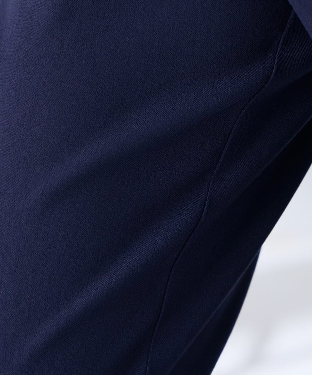 K2LDD01049 a.v.v(アー・ヴェ・ヴェ) ハイパーストレッチスリムパンツ ブラック