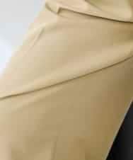 K2LDD20059 a.v.v(アー・ヴェ・ヴェ) 【洗える】ハイウエストワイドパンツ ネイビー