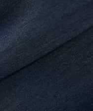 K2LDD24064 a.v.v(アー・ヴェ・ヴェ) 【洗える】デニムライクワイドパンツ ネイビー