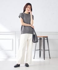 K2LFA10059 a.v.v(アー・ヴェ・ヴェ) デニムワイドパンツ ネイビー