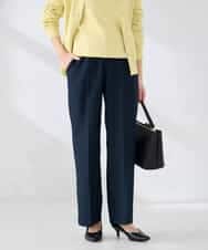 K2LFD02049 a.v.v(アー・ヴェ・ヴェ) ［支持率NO.1/イージーケア/ストレッチ］スッキリ見えストレートパンツ ライトピンク