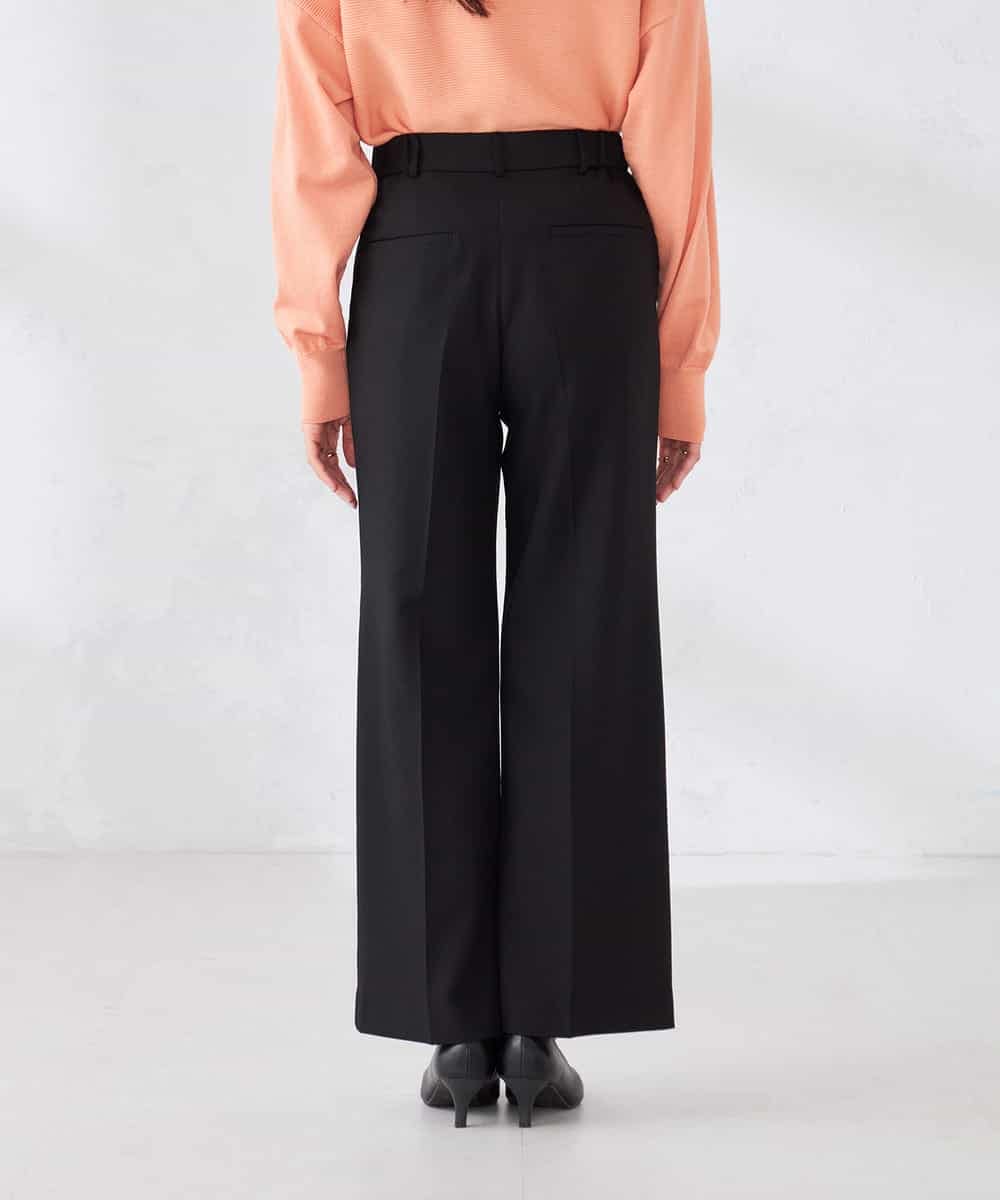 K2LFD02049 a.v.v(アー・ヴェ・ヴェ) ［支持率NO.1/イージーケア/ストレッチ］スッキリ見えストレートパンツ ライトピンク