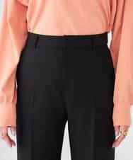 K2LFD02049 a.v.v(アー・ヴェ・ヴェ) ［支持率NO.1/イージーケア/ストレッチ］スッキリ見えストレートパンツ ライトピンク