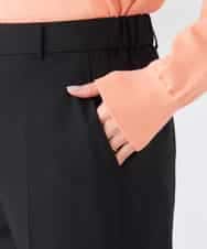 K2LFD02049 a.v.v(アー・ヴェ・ヴェ) ［支持率NO.1/イージーケア/ストレッチ］スッキリ見えストレートパンツ ライトピンク