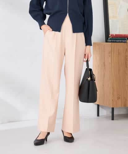 K2LFD03049 a.v.v ［支持率NO.1/イージーケア/ストレッチ］スッキリ見えワイドパンツ