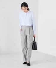 K2LFD03049 a.v.v(アー・ヴェ・ヴェ) ［支持率NO.1/イージーケア/ストレッチ］スッキリ見えワイドパンツ ピンク