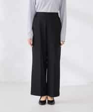 K2LFD03049 a.v.v(アー・ヴェ・ヴェ) ［支持率NO.1/イージーケア/ストレッチ］スッキリ見えワイドパンツ ピンク