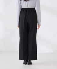 K2LFD03049 a.v.v(アー・ヴェ・ヴェ) ［支持率NO.1/イージーケア/ストレッチ］スッキリ見えワイドパンツ ピンク