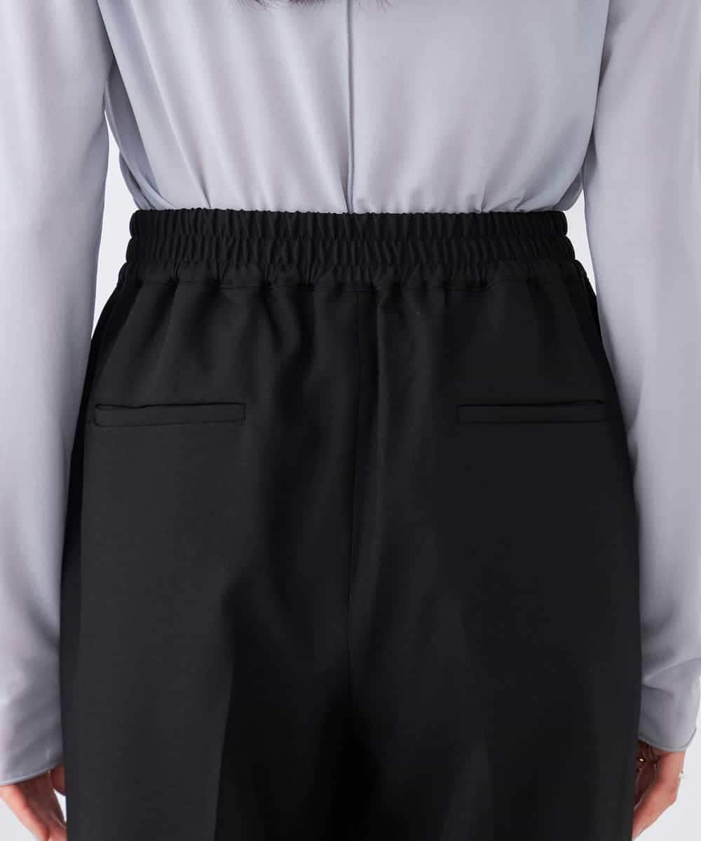 K2LFD03049 a.v.v(アー・ヴェ・ヴェ) ［支持率NO.1/イージーケア/ストレッチ］スッキリ見えワイドパンツ ピンク