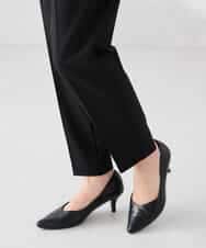 K2LFD04049 a.v.v(アー・ヴェ・ヴェ) ［支持率NO.1/イージーケア］イージーテーパードパンツ ライトカーキ