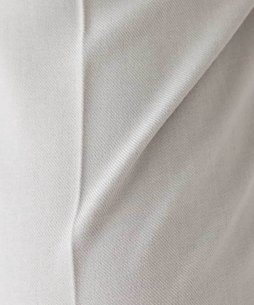 K2LFD04049 a.v.v(アー・ヴェ・ヴェ) ［支持率NO.1/イージーケア］イージーテーパードパンツ ライトカーキ