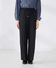 K2LFD05049 a.v.v(アー・ヴェ・ヴェ) ［支持率NO.1/イージーケア］イージーワイドパンツ ライトカーキ