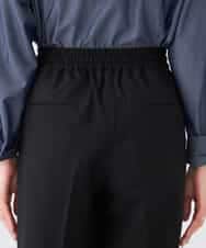 K2LFD05049 a.v.v(アー・ヴェ・ヴェ) ［支持率NO.1/イージーケア］イージーワイドパンツ ライトカーキ