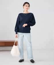 K2LFD08059 a.v.v(アー・ヴェ・ヴェ) ストレートデニムパンツ ライトブルー