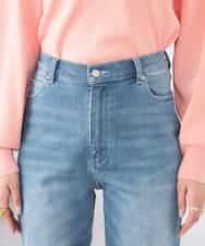 K2LFD08059 a.v.v(アー・ヴェ・ヴェ) ストレートデニムパンツ ライトブルー