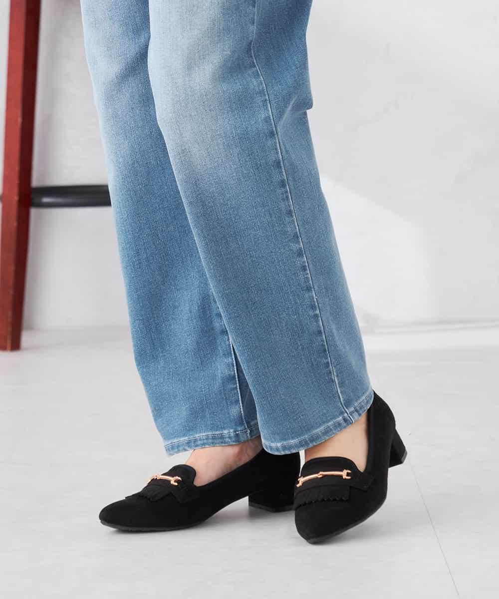 K2LFD08059 a.v.v(アー・ヴェ・ヴェ) ストレートデニムパンツ ライトブルー