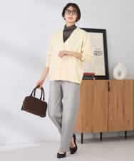 K2LFD08059 a.v.v(アー・ヴェ・ヴェ) ストレートデニムパンツ ライトブルー