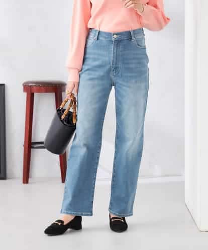 K2LFD08059 a.v.v ストレートデニムパンツ