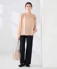 K2LFD10059 a.v.v(アー・ヴェ・ヴェ) ワイドデニムパンツ ネイビー