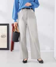 K2LFD10059 a.v.v(アー・ヴェ・ヴェ) ワイドデニムパンツ ネイビー