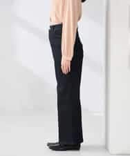 K2LFD10059 a.v.v(アー・ヴェ・ヴェ) ワイドデニムパンツ ネイビー