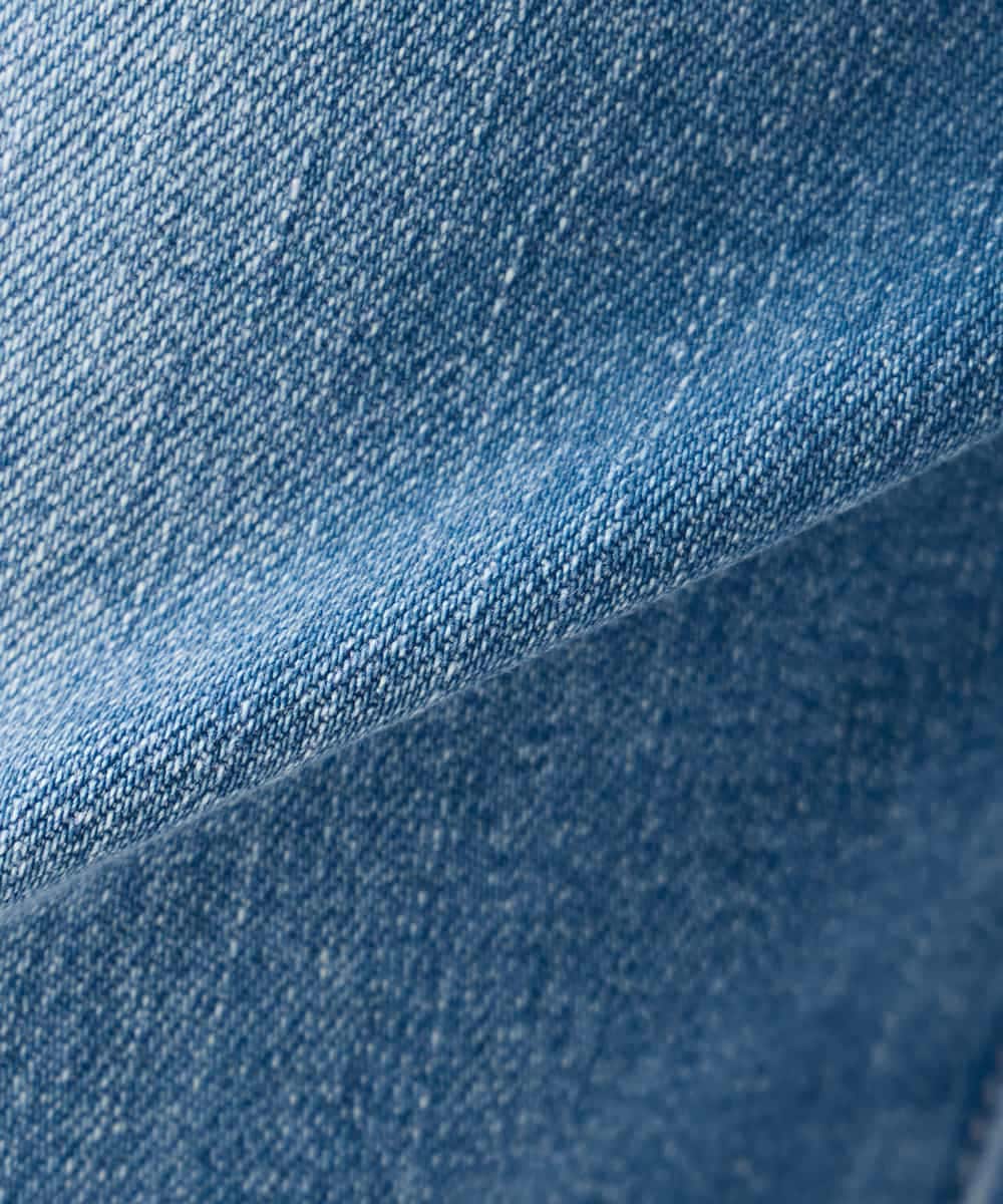 K2LFD10059 a.v.v(アー・ヴェ・ヴェ) ワイドデニムパンツ ネイビー