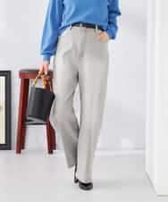 K2LFD10059 a.v.v(アー・ヴェ・ヴェ) ワイドデニムパンツ ライトグレー