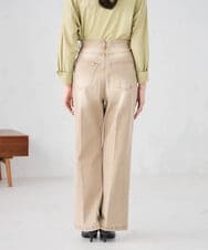 K2LFD27059 a.v.v(アー・ヴェ・ヴェ) ワイドデニムパンツ ベージュ