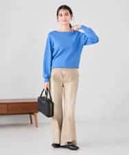 K2LFD27059 a.v.v(アー・ヴェ・ヴェ) ワイドデニムパンツ ベージュ