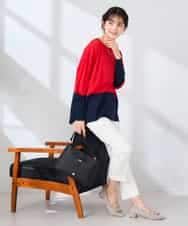 K2LFD28054 a.v.v(アー・ヴェ・ヴェ) センタープレススリムパンツ ホワイト