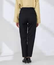 K2LFD28054 a.v.v(アー・ヴェ・ヴェ) センタープレススリムパンツ ホワイト