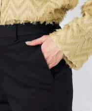 K2LFD28054 a.v.v(アー・ヴェ・ヴェ) センタープレススリムパンツ ホワイト