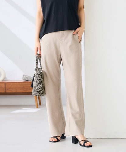 K2LFD31059 a.v.v 【洗える】バイアスイージーパンツ