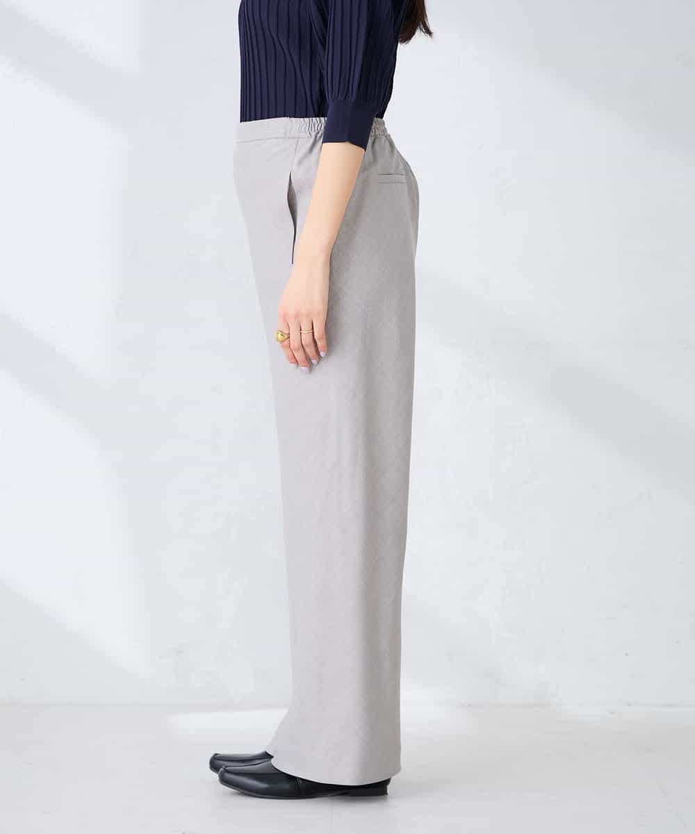 K2LFD31059 a.v.v(アー・ヴェ・ヴェ) 【洗える】バイアスイージーパンツ ベージュ