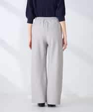 K2LFD31059 a.v.v(アー・ヴェ・ヴェ) 【洗える】バイアスイージーパンツ ベージュ