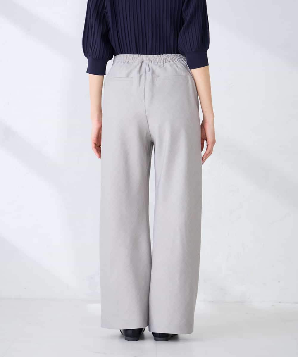 K2LFD31059 a.v.v(アー・ヴェ・ヴェ) 【洗える】バイアスイージーパンツ ベージュ