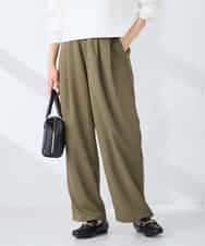 K2LFD32059 a.v.v(アー・ヴェ・ヴェ) 2タックパンツ カーキ