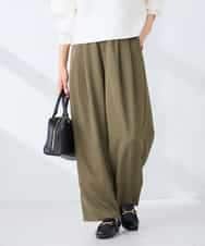 K2LFD32059 a.v.v(アー・ヴェ・ヴェ) 2タックパンツ カーキ