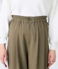 K2LFD32059 a.v.v(アー・ヴェ・ヴェ) 2タックパンツ カーキ