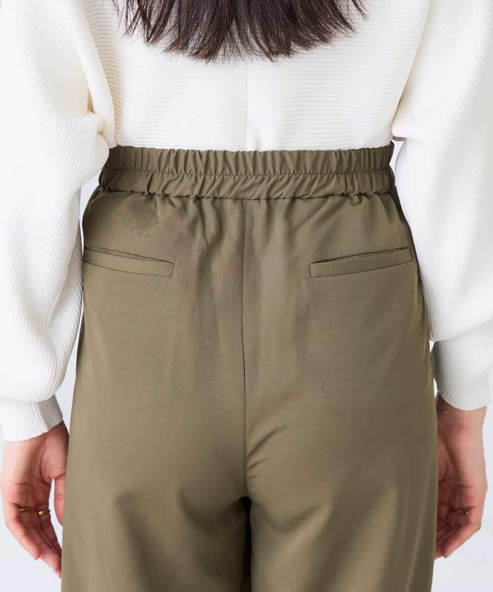K2LFD32059 a.v.v(アー・ヴェ・ヴェ) 2タックパンツ カーキ