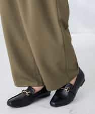 K2LFD32059 a.v.v(アー・ヴェ・ヴェ) 2タックパンツ カーキ