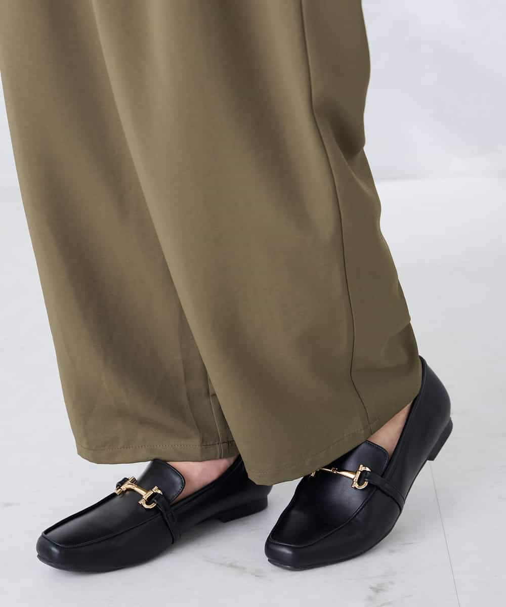 K2LFD32059 a.v.v(アー・ヴェ・ヴェ) 2タックパンツ カーキ