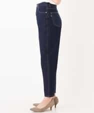 K2LFJ53079 a.v.v(アー・ヴェ・ヴェ) 【WEB限定アイテム/SOMETHING/サムシング】 FRENCH NOUVEAU ROOMY SLIM スリムデニム ネイビー