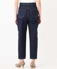 K2LFJ53079 a.v.v(アー・ヴェ・ヴェ) 【WEB限定アイテム/SOMETHING/サムシング】 FRENCH NOUVEAU ROOMY SLIM スリムデニム ネイビー