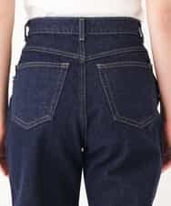 K2LFJ53079 a.v.v(アー・ヴェ・ヴェ) 【WEB限定アイテム/SOMETHING/サムシング】 FRENCH NOUVEAU ROOMY SLIM スリムデニム ネイビー