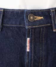 K2LFJ53079 a.v.v(アー・ヴェ・ヴェ) 【WEB限定アイテム/SOMETHING/サムシング】 FRENCH NOUVEAU ROOMY SLIM スリムデニム ネイビー