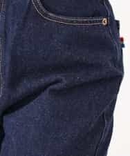 K2LFJ53079 a.v.v(アー・ヴェ・ヴェ) 【WEB限定アイテム/SOMETHING/サムシング】 FRENCH NOUVEAU ROOMY SLIM スリムデニム ネイビー