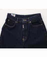 K2LFJ53079 a.v.v(アー・ヴェ・ヴェ) 【WEB限定アイテム/SOMETHING/サムシング】 FRENCH NOUVEAU ROOMY SLIM スリムデニム ネイビー